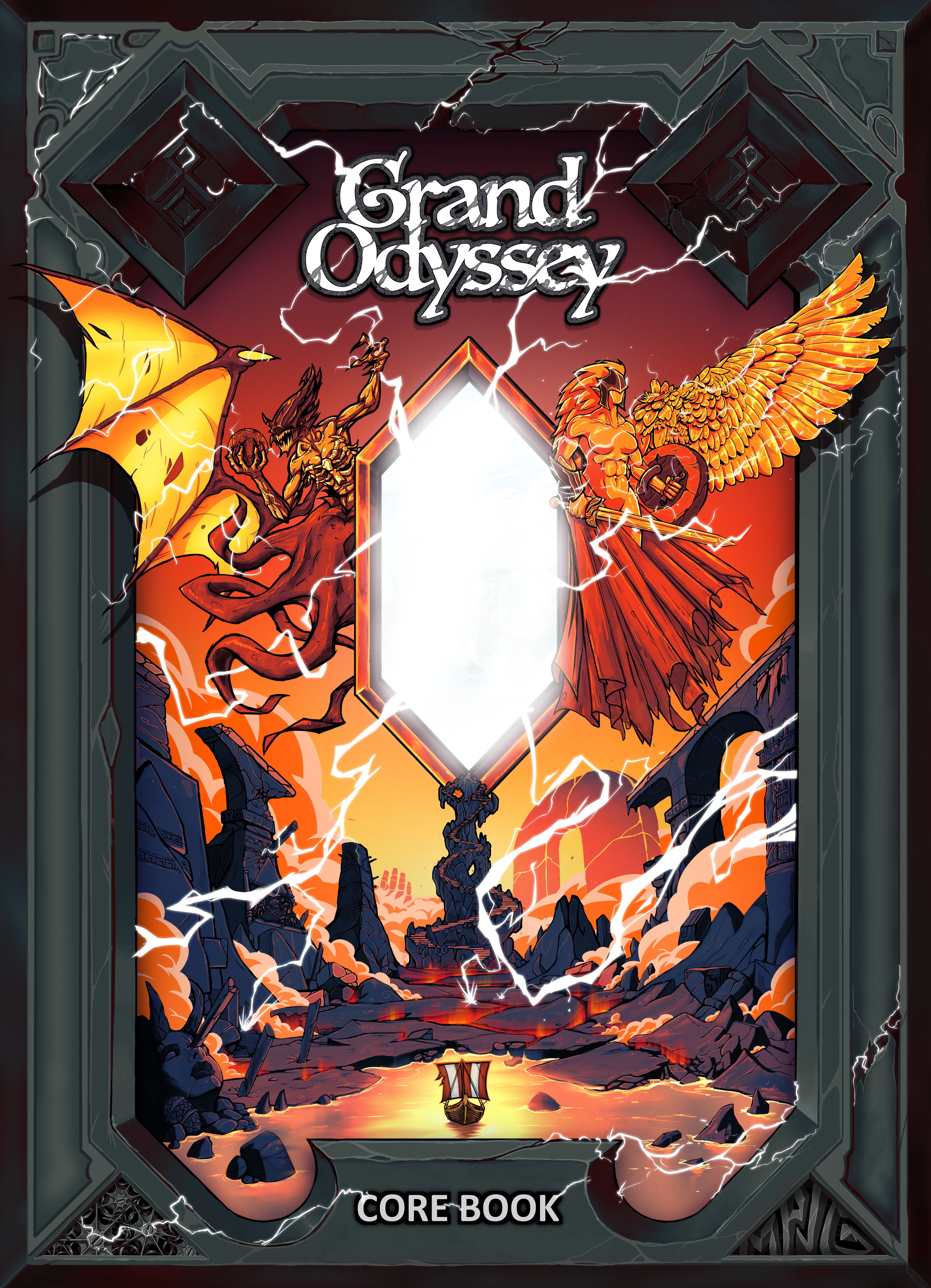 Grand Odyssey-Core Rulebook (Limited Edition Paperback)